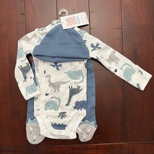 Carters Dinosaur 3-Piece Outfit Size NB